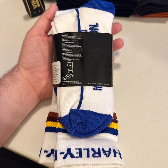 Harley-Davidson 2-pack calf socks #01 - Picture 4 of 6
